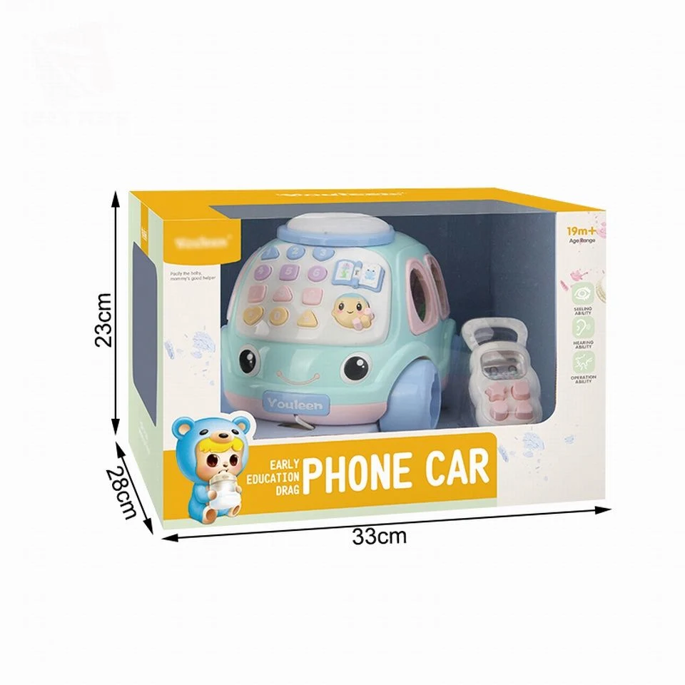 Brinquedos Toy Baby European High Quality Walker Phone Electric Car Toy for Baby