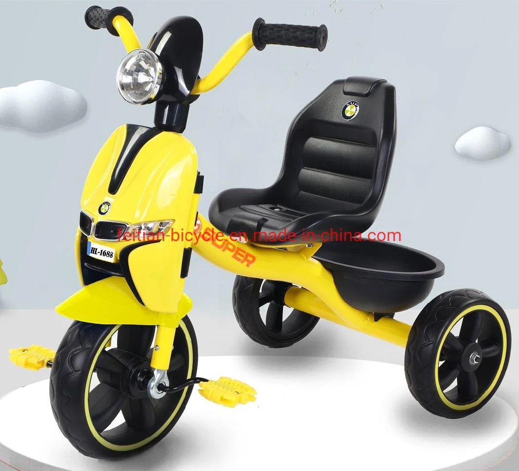Indoor Outdoor Kids Tricycle with Music and Light