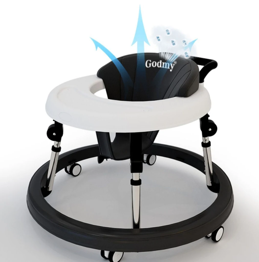 New Baby Walker Anti-Rollover Folding Baby Walker