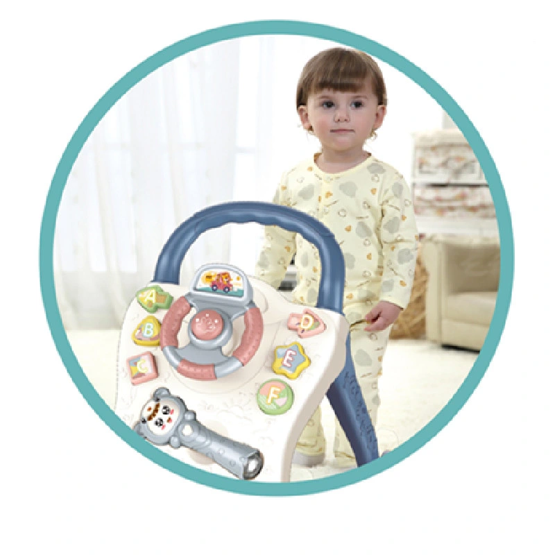 New Products Baby Walker Baby Dolly Multi-Functional Walker Adjustable Speed Anti Rollover Baby Stroller Toys for Children′ S Toys