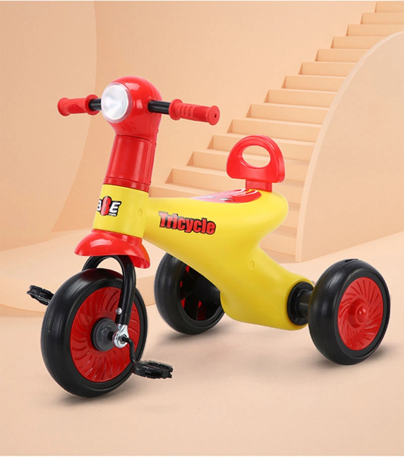 Factory Wholesale Children′ S Toys Safety Foam Wheel 3 Wheels Metal Steel Kids Tricycle