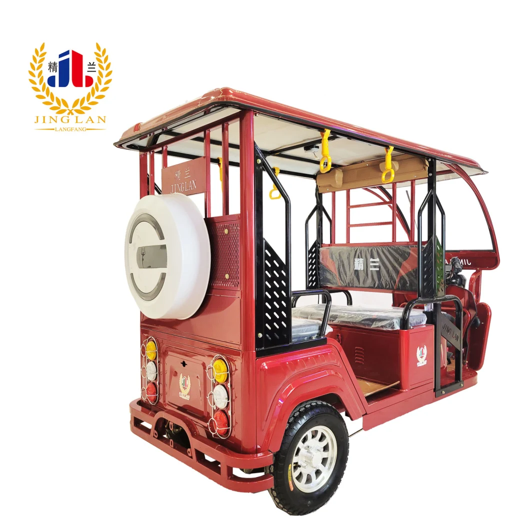 Jinglan Third Generation Hot Selling Chinese Manufacturing Plants Produce Three Wheel Electric Passenger Cars, Electric Tricycles/Environmental Protection Taxis