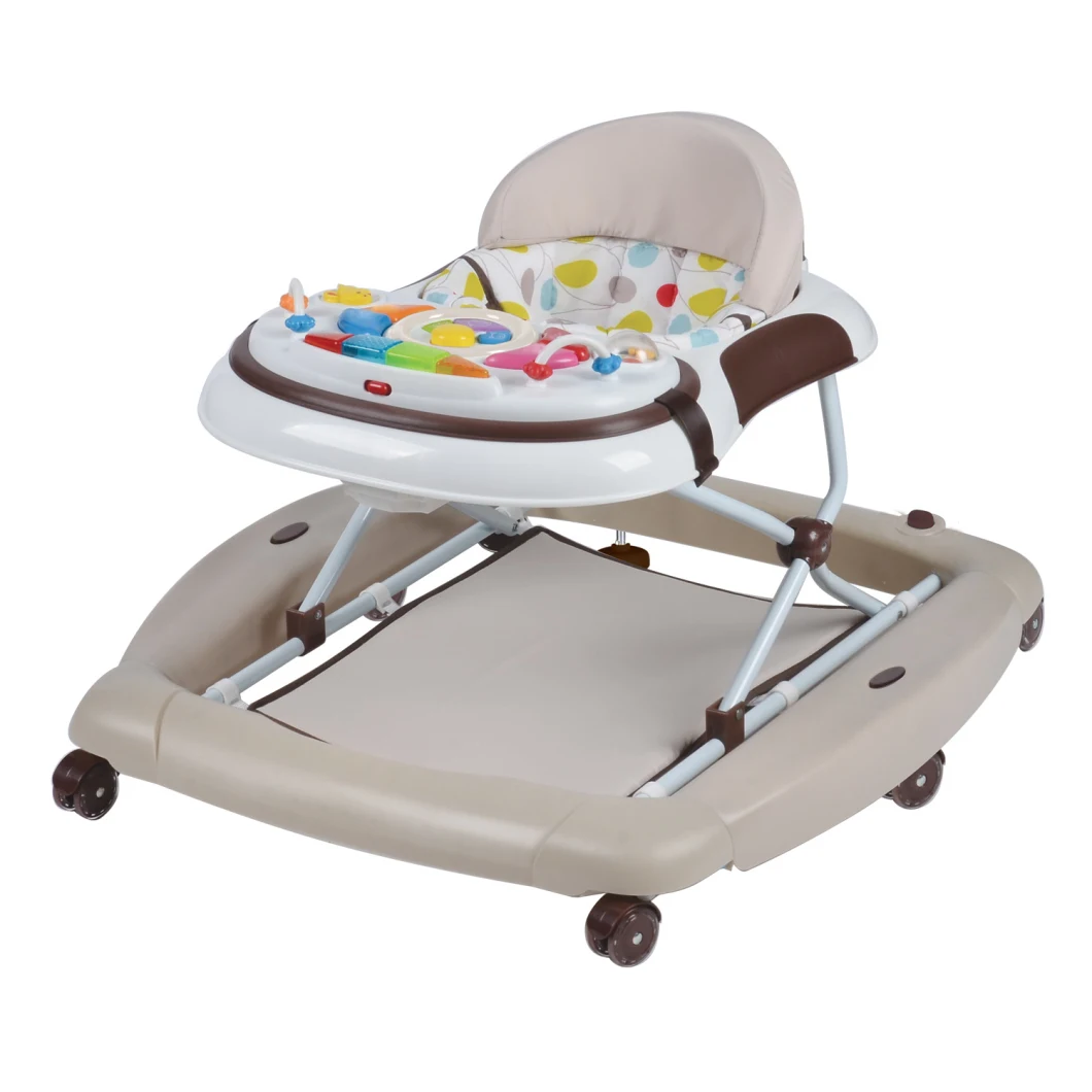 Multiple Color Musical Baby Walker with Rocking