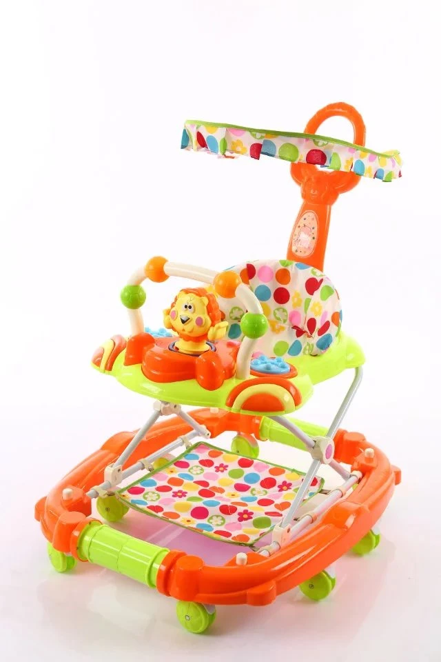 3 in 1 Multifunctional Rocking Horse Baby Walker Ride on Toy Car with Light and Music