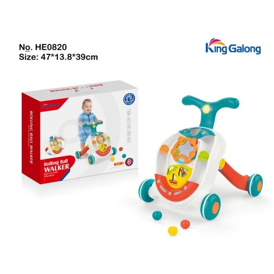 Frühe Bildung und Bildung Baby Kinderwagen Anti-Rollover Multifunktionaler Kinderwagen für Jungen und Mädchen, Spielzeug für Kinder