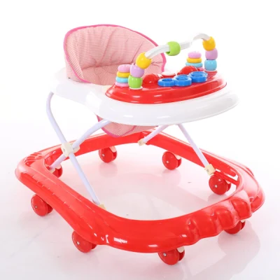 CE 360 Grad drehbare tragbare Kleinkind-Sicherheitslaufspielzeuge Baby-Klappwanderer mit Bremse
