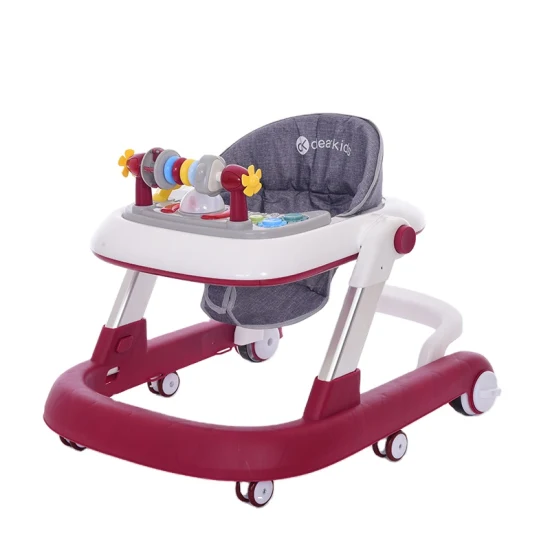 Multifunktionales Lernen Heißer Verkauf Spielzeugauto Baby Girl Push Walker Jumper Aktivitätsspielzeug 3 in 1 Baby Walker mit Rädern und Musik