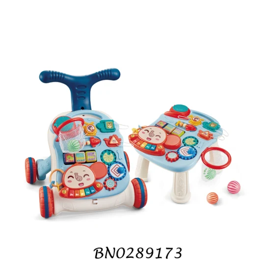 Neue High-End-Qualität Baby Walker für einfache Spielzeug Kinder Babys Kleinkind Mädchen Musikalische Kinderwagen Kinderwagen Helfer Roller Auto mit Musik Babyspielzeug