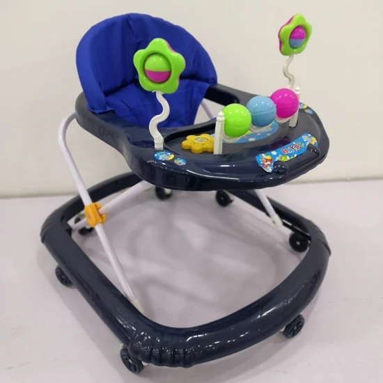 Fabrik Bester Preis Faltbarer großer Baby Walker 2022 360 Grad drehbare Räder Baby Learning Walker mit Baldachin