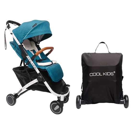 Coolkids 6-Zoll-Räder mit Schaukelfunktion, farbenfroher Design-Kinderwagen