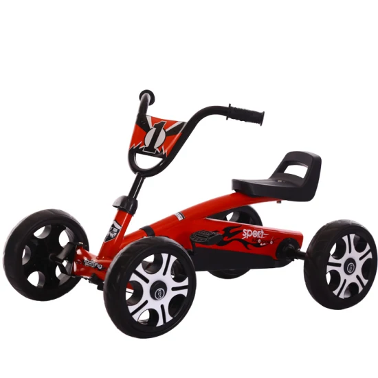 Beliebtes Kinder-Vierrad-Elektro-Kart mit Überschlagschutz für 8-jährige Kinder, Spielzeug-Pedal-Elektro-Kart