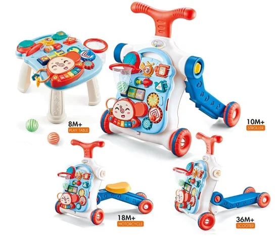 Juguetes Bebe PARA Navidad 2022 Andador PARA Bebes Baby Walker 3 In 1 Entwicklung Baby Spielzeug Push/Pull Spielzeug & Walker