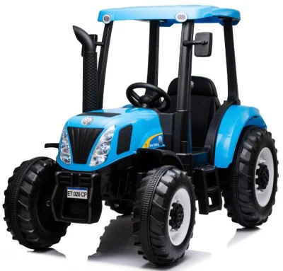 New Holland T7 lizenziertes Traktor-Aufsitzauto für Kinder, elektrisches Spielzeugauto